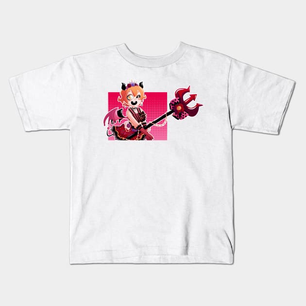 Little Devil Rin. Kids T-Shirt by scribblekisses